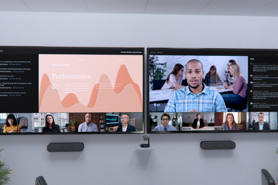 Primera Fila, en Salas de Microsoft Teams
