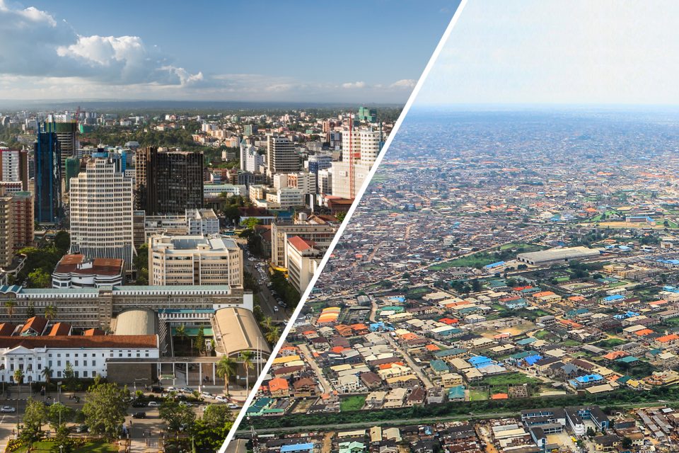 Imagen de dos países africanos