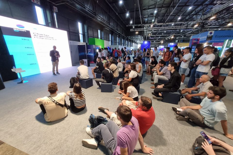 Panorama de EconAr, feria de economía