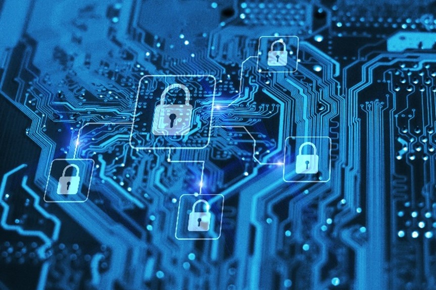 Ilustración que representa la ciberseguridad