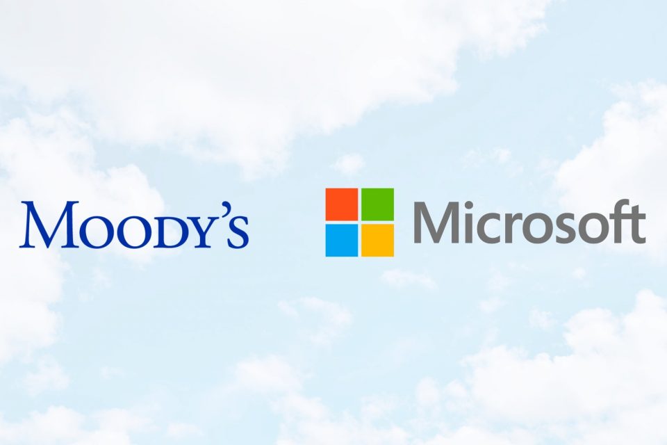 Logos de Moody's y Microsoft