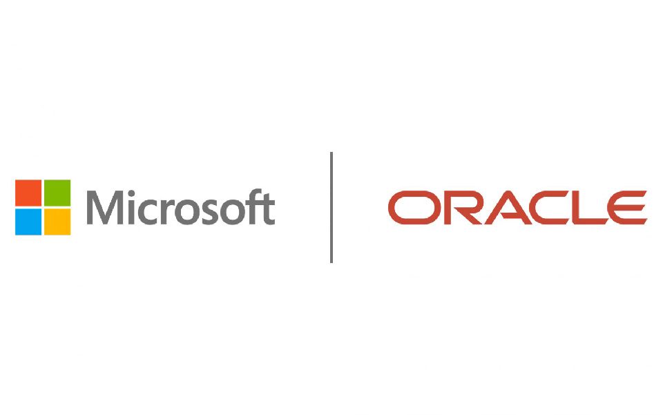 Logos de Microsoft y Oracle
