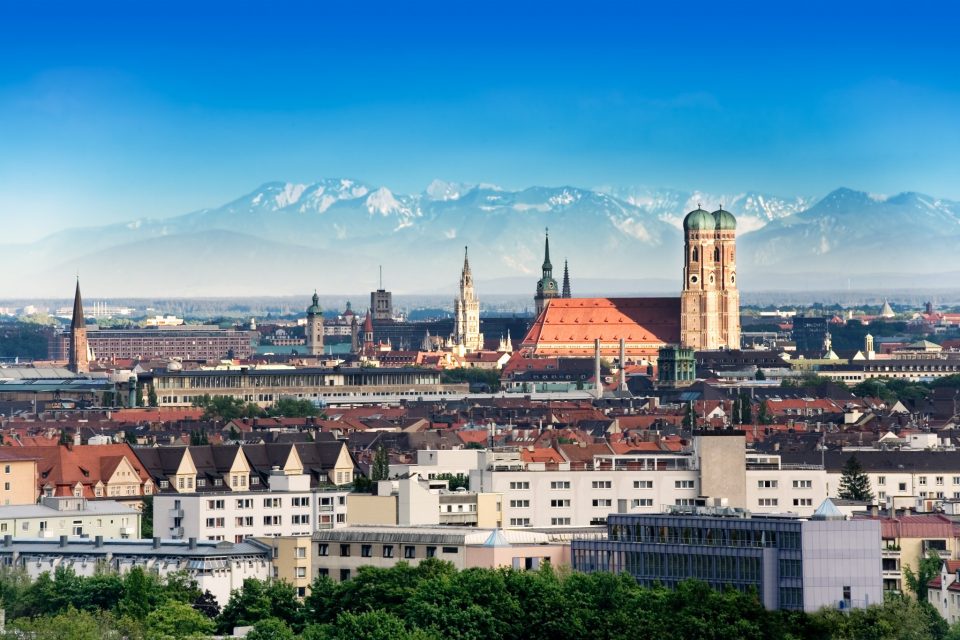 Panorámica de la ciudad de Munich