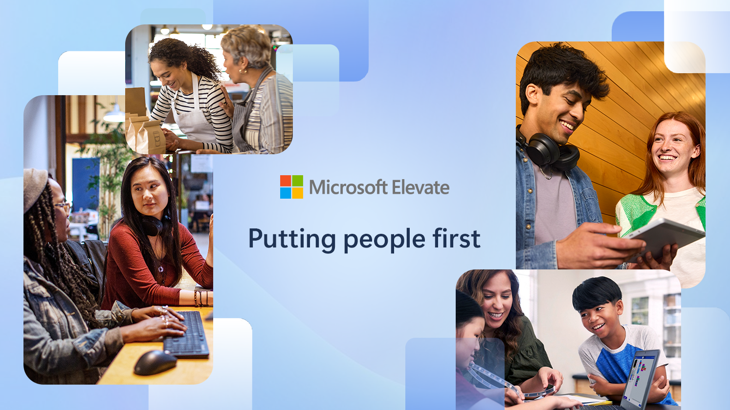 Microsoft Elevate: Poner a las personas en primer lugar