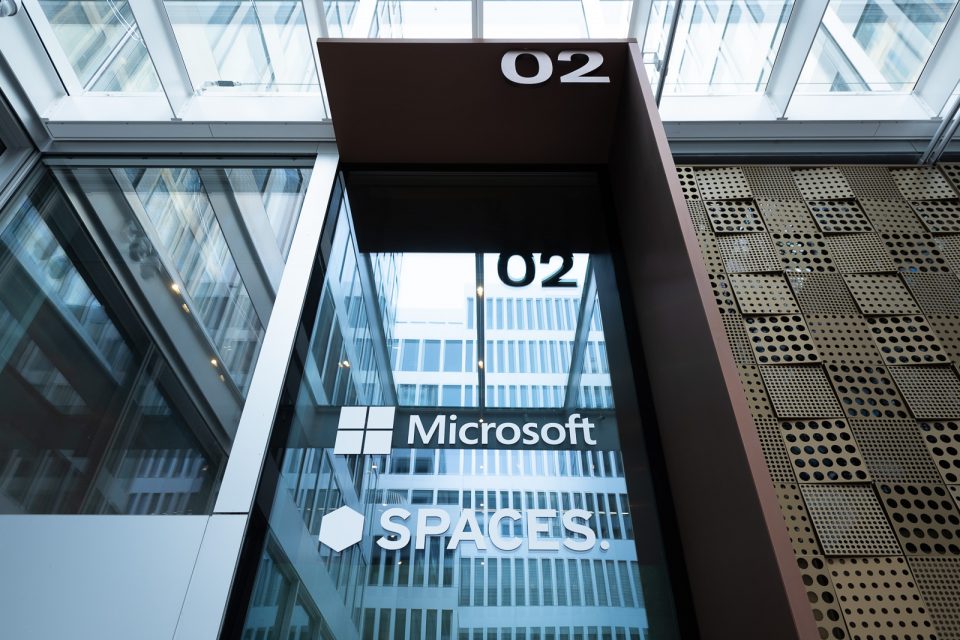 Microsoft Circle Entrance