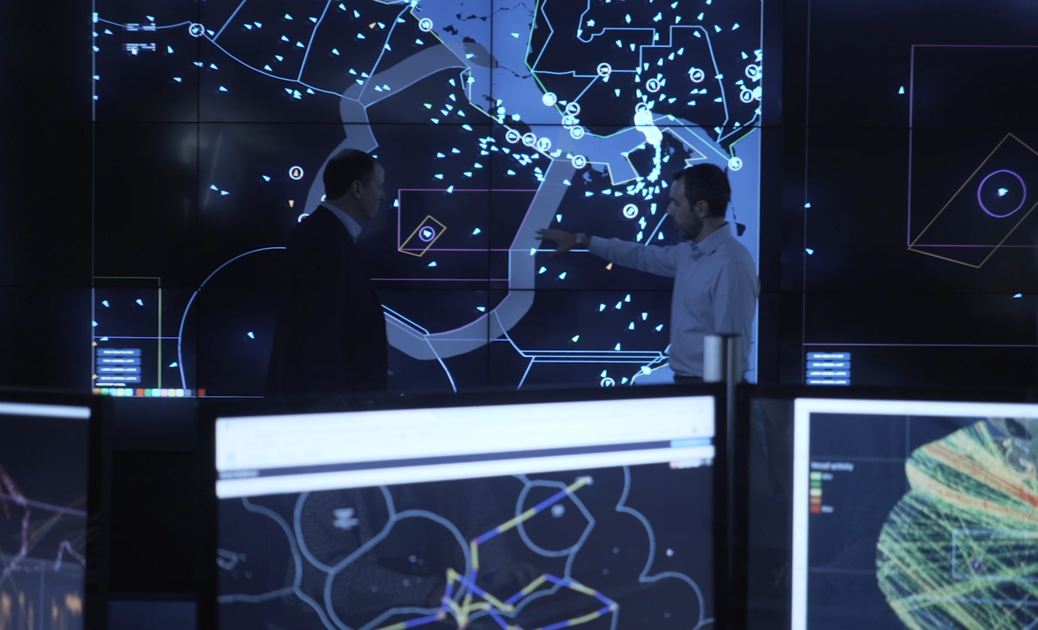 Ccentro de comando OceanMind