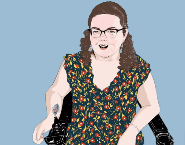 Imagem ilustrativa Emily Ladau