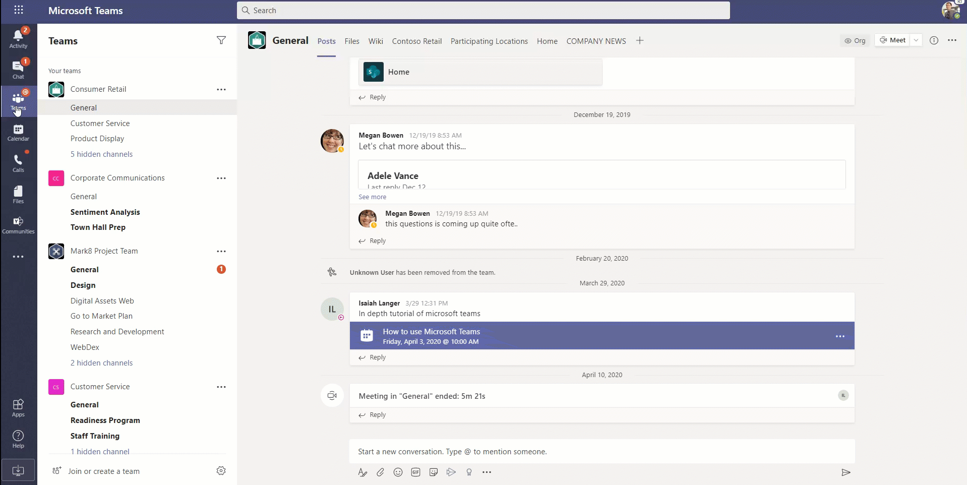 video yammer