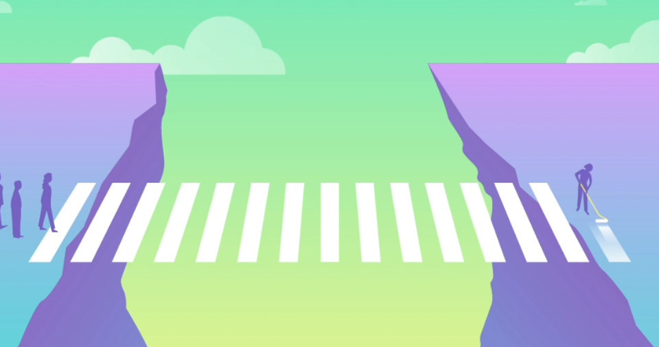 ilustração de caminho