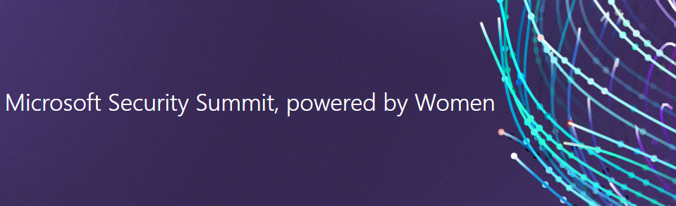 fundo roxo com nome do evento