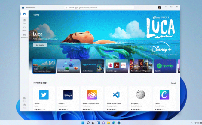 ilustração novo windows