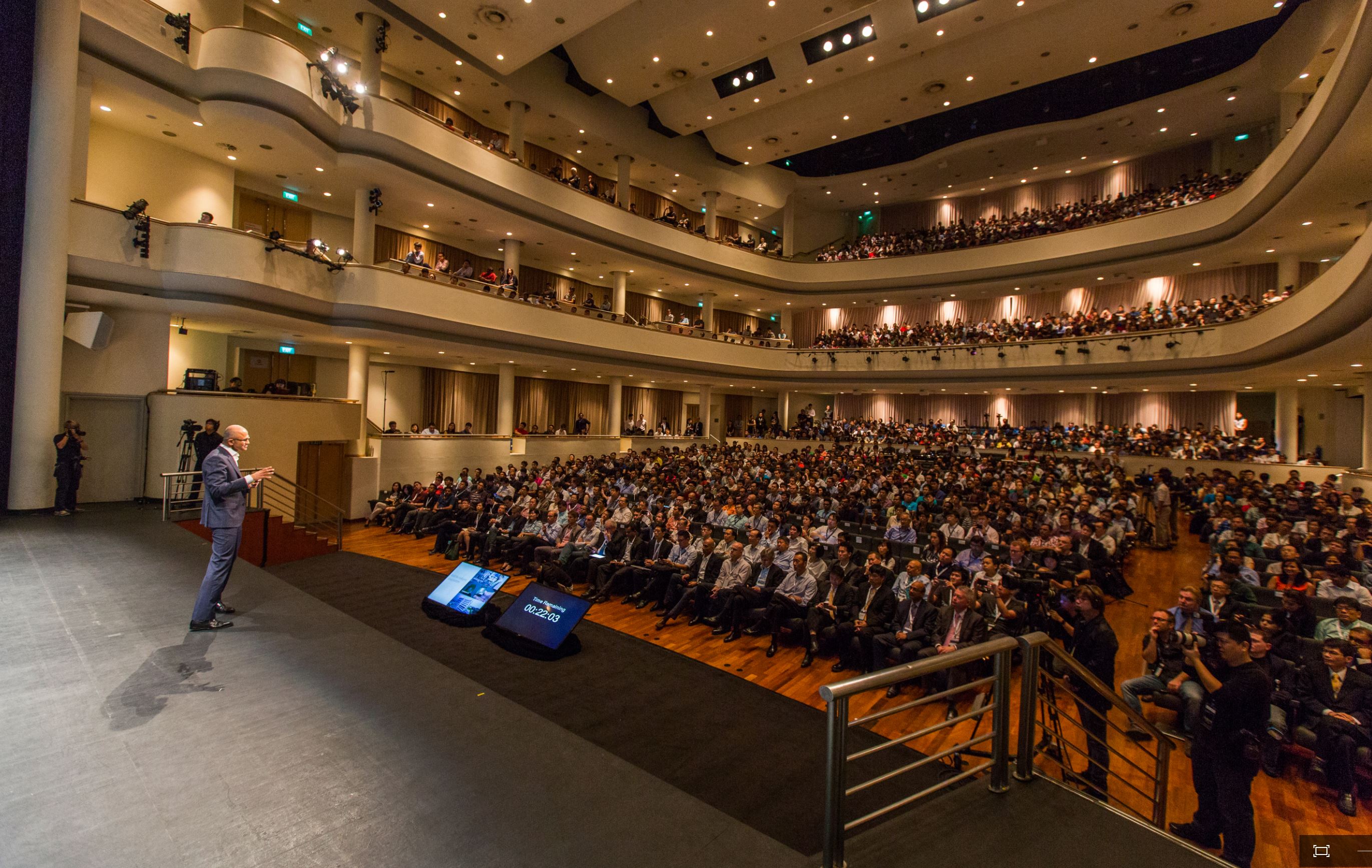 Satya Nadella Keynote Singapore 1