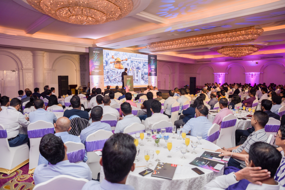 A segment of the audience at SLASSCOM AI Asia Summit 2018