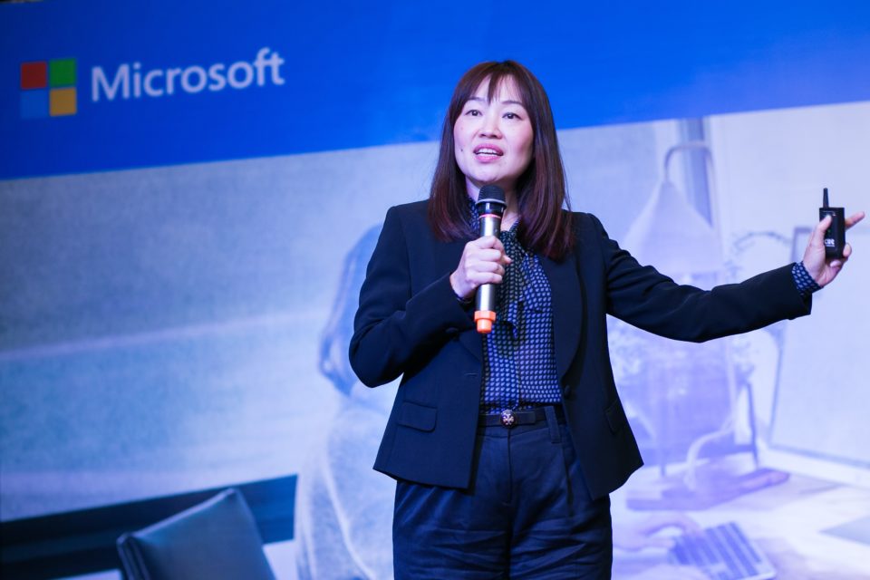 Sook hoon Cheah at the M365 launch