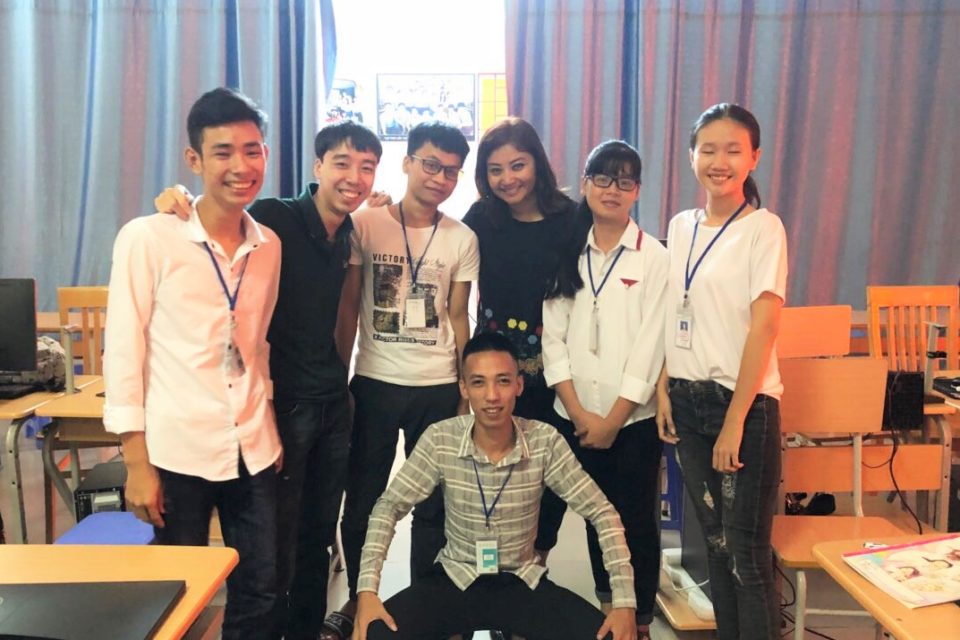 Jacqui Miranda and her mentees