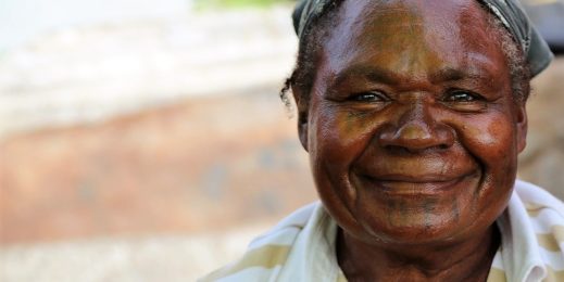 A woman from Papua New Guinea.