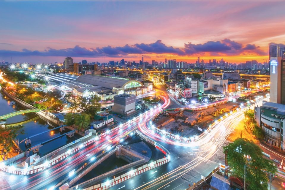 city skyline