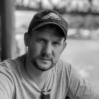 Man in a baseball cap