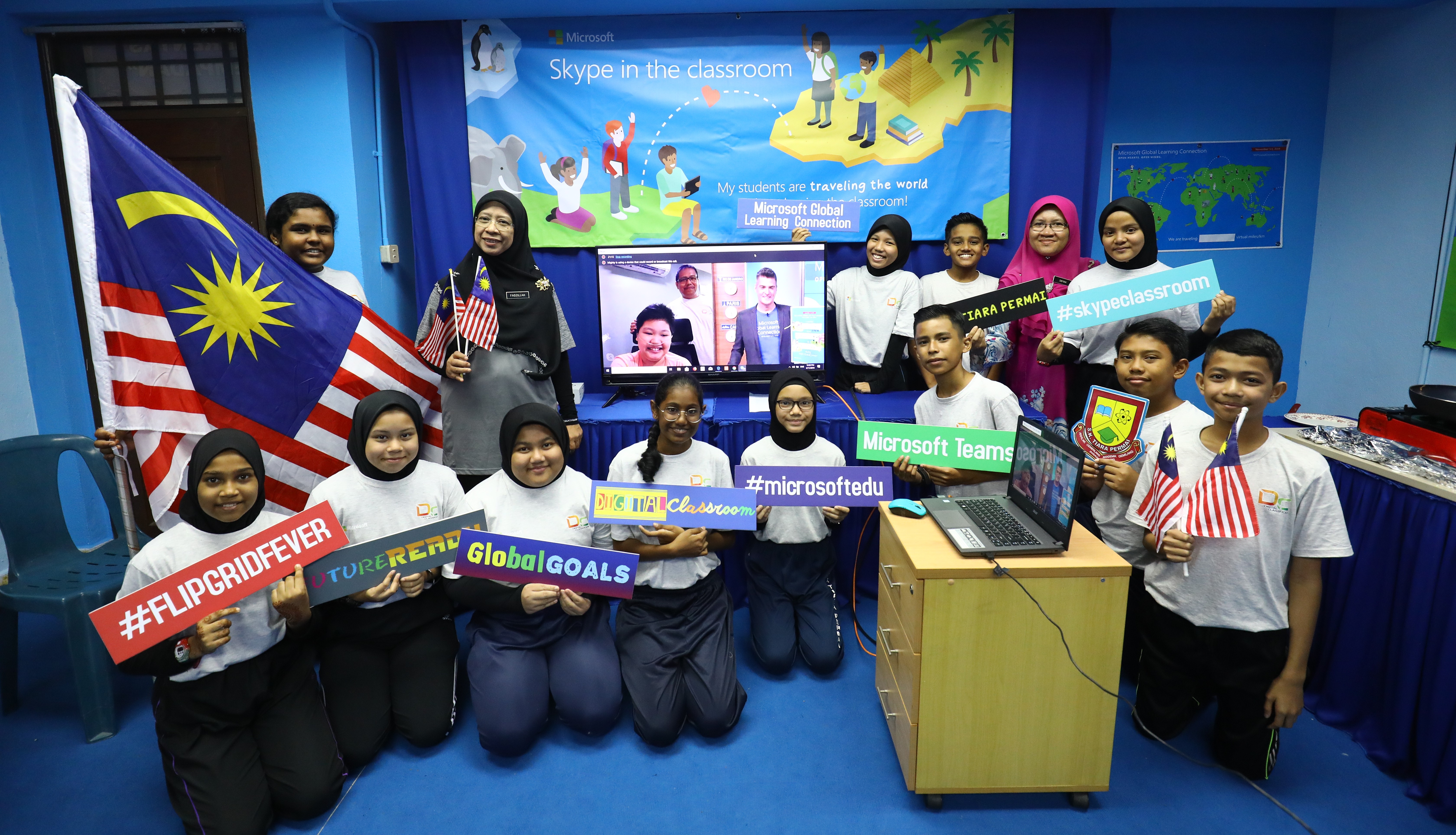 Microsoft Global Learning Connection at SK Tiara Permai