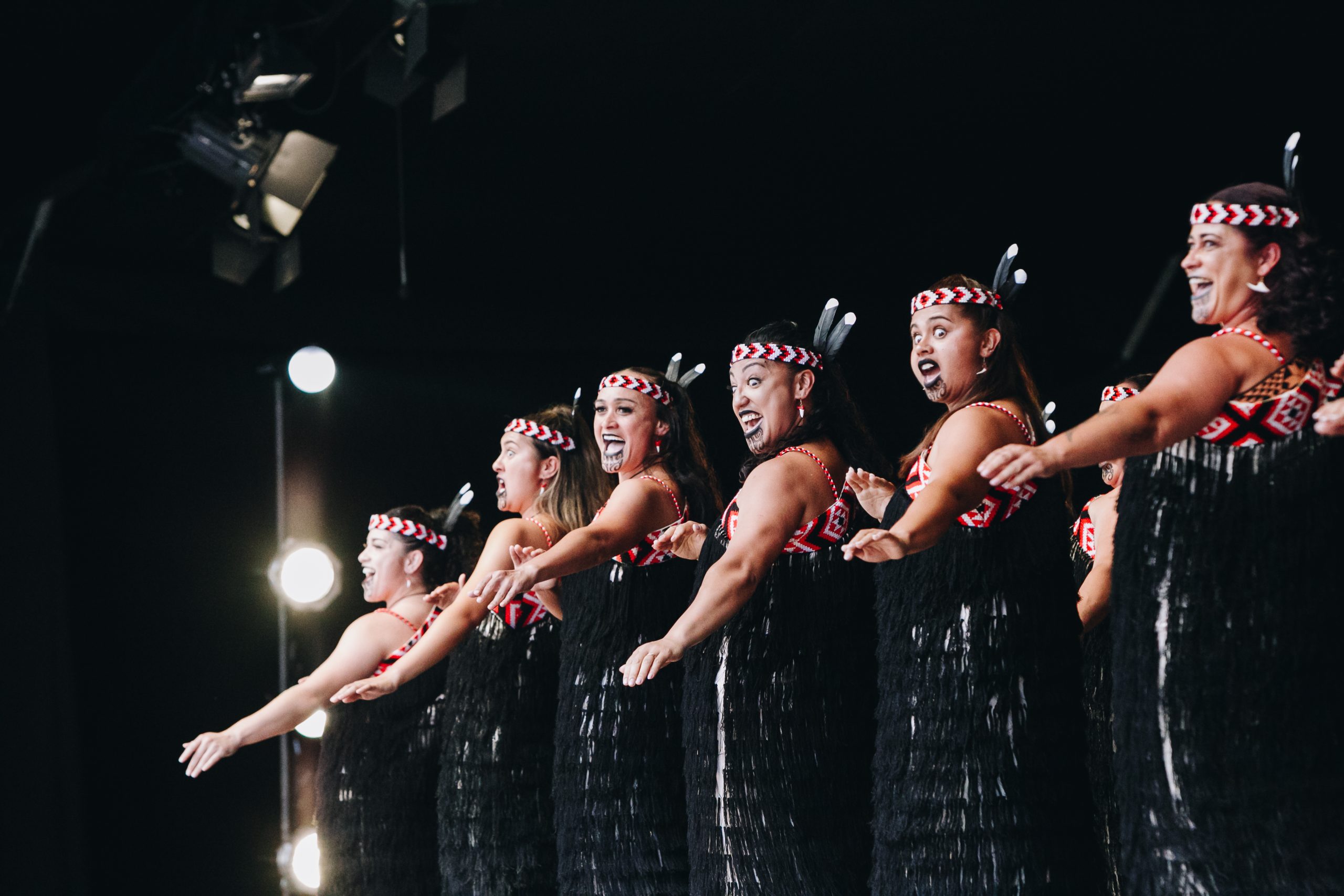 Te Matatini competitors performing