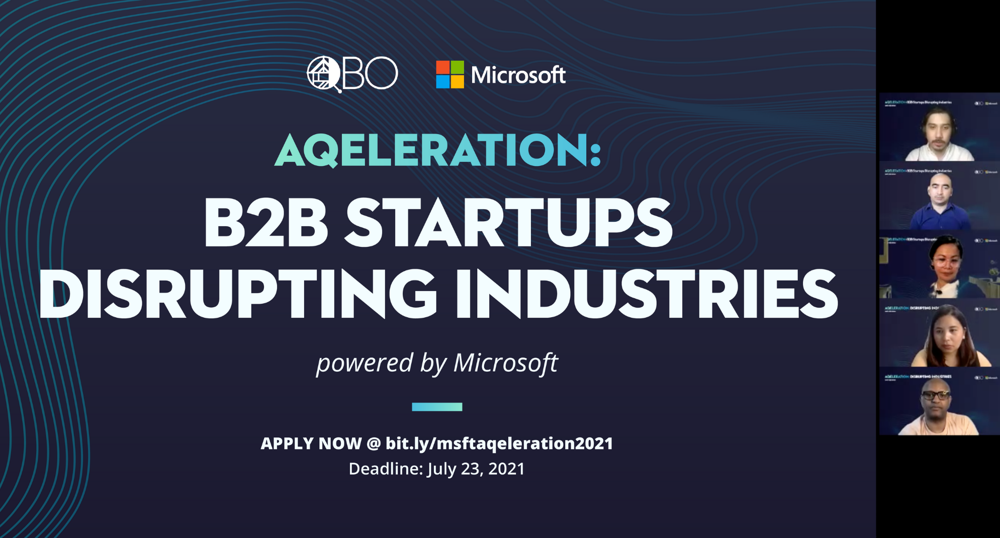 QBO Innovation Hub launch event for B2B Startups