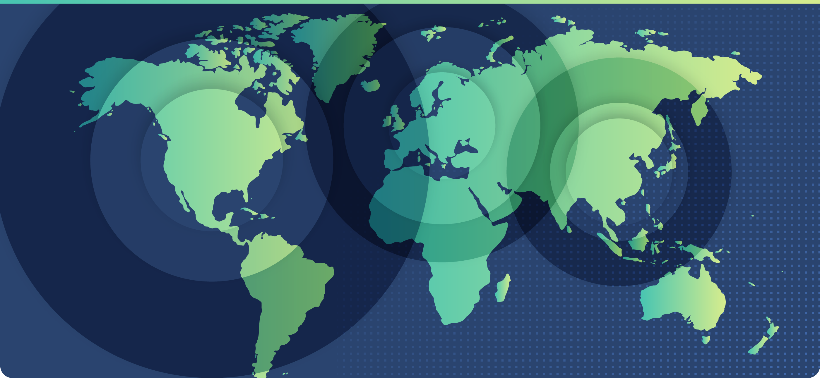 graphic of the world