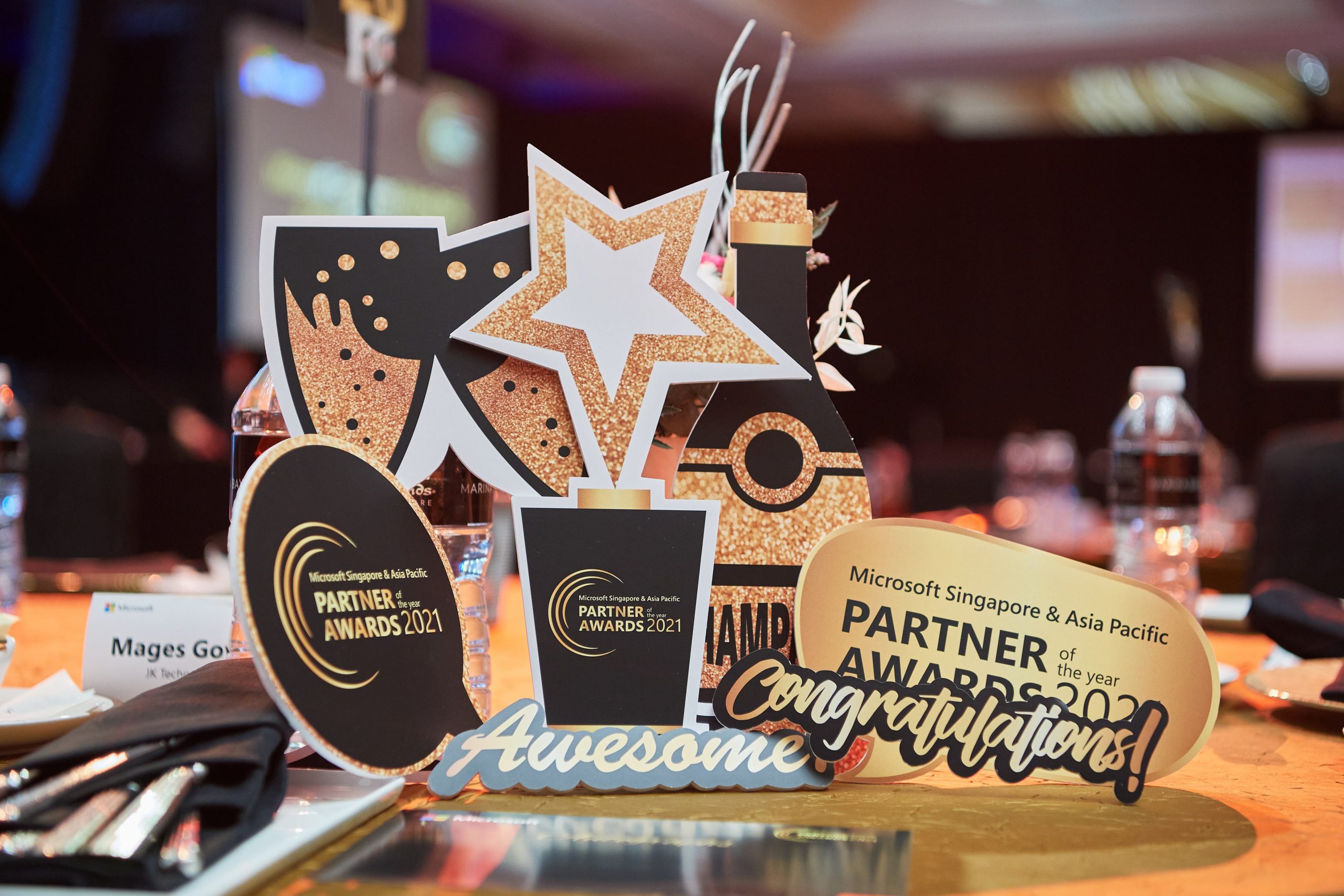 Microsoft Singapore & Asia Pacific Partner Awards of the year 2021
