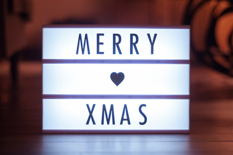 Merry Christmas -lamppu