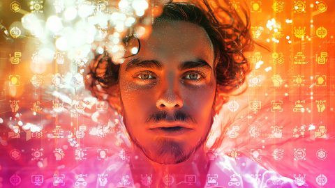 AI themed photo of a man.