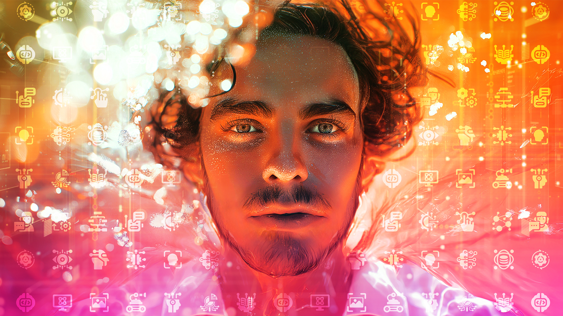 AI themed photo of a man.