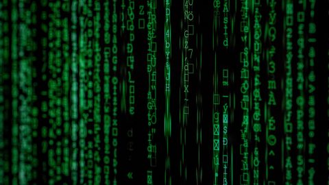 Data on a screen