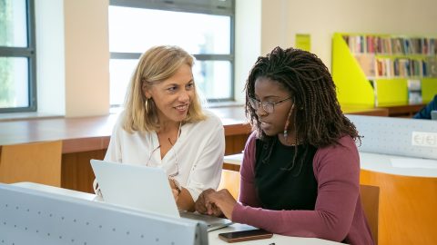 Women in a classroom