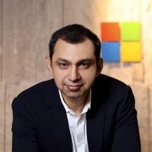 Microsoft executive headshot