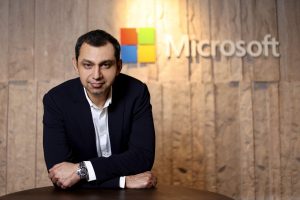 Microsoft executive headshot