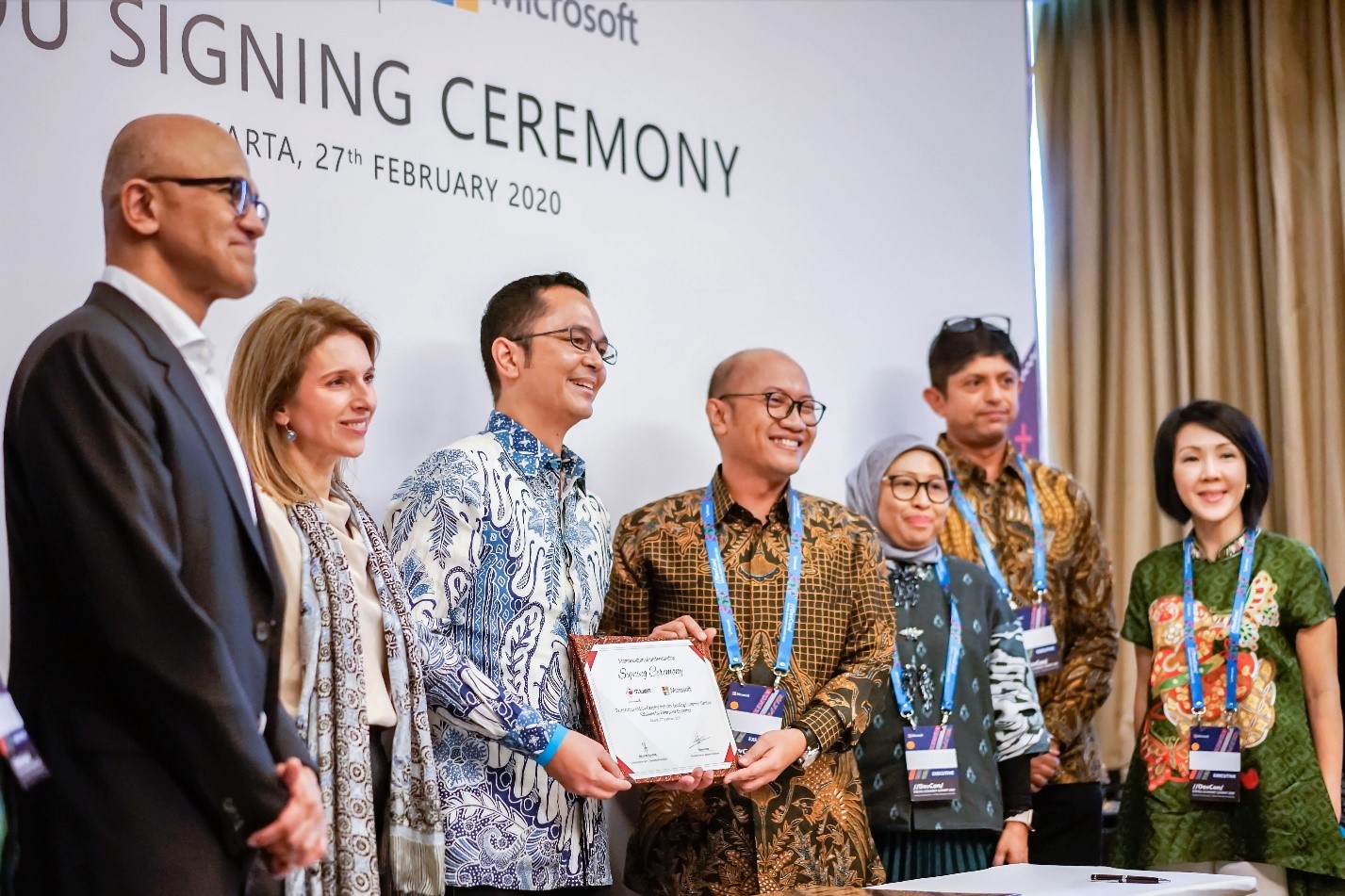 Telkomsel MoU Signing