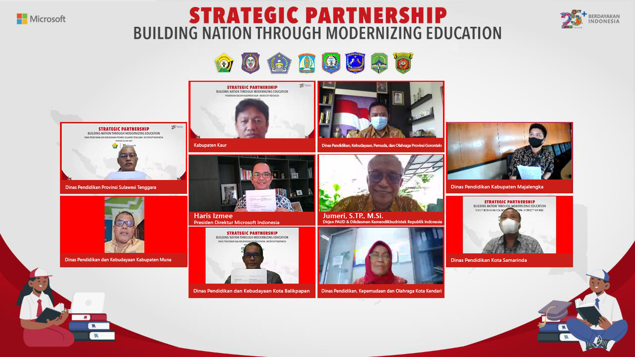 MoU dengan 8 Dinas Pendidikan