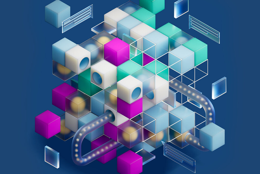 An icon to represent artificial intelligence
