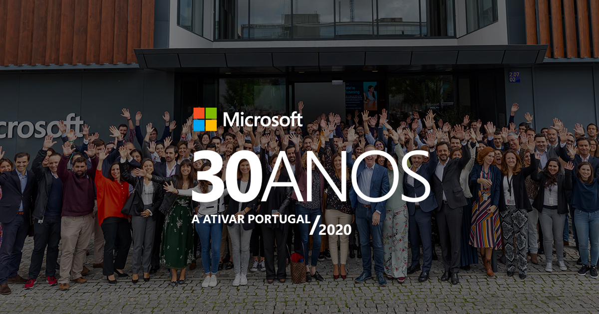 microsoft portugal 30 anos