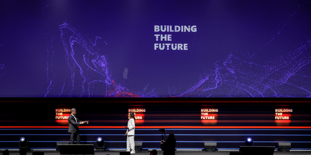 Building the future conference stage