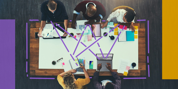 people collaborating