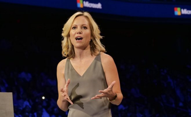 Алиса Тейлор на конференции Microsoft Inspire