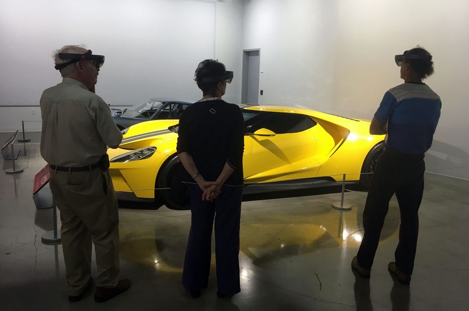 Ford GT в смешанной реальности