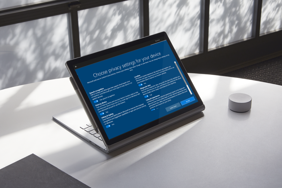 Участники программы предварительной оценки Windows 10 увидят новый дизайн параметров конфиденциальности