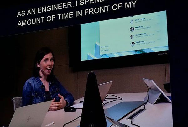 Кэти Салливан на Build 2018