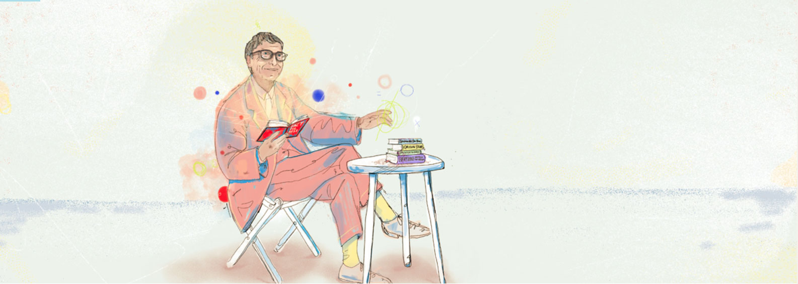 5 книг, которые Билл Гейтс советует прочитать этим летом