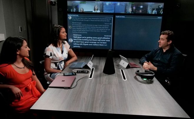 Демонстрация возможностей коллаборации на конференции Inspire 2018