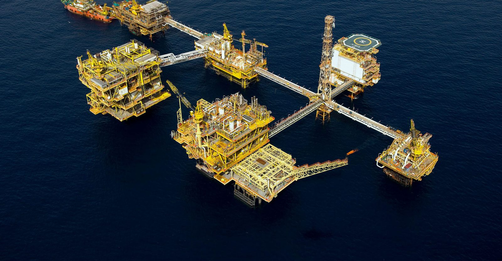 платформа Shell в Малайзии. Источник: flickr.