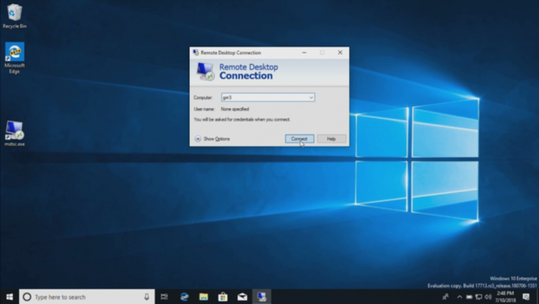 Скриншот Remote Desktop