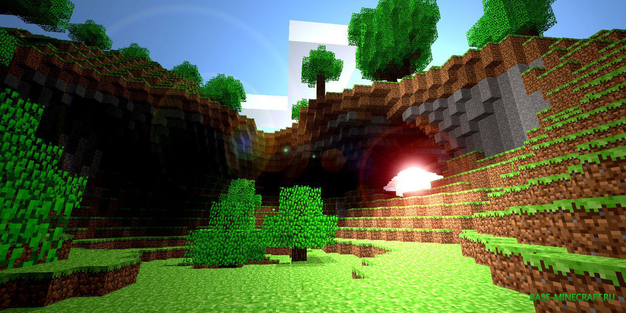 Сцена из Minecraft