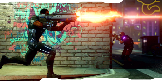 Сцена из игры Crackdown 3